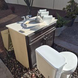 Complete Bathroom Set Up