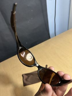 VTG 90s Oakley Eye Jacket Gold X Iridium Color Fuel Cell