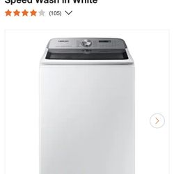 New Samsung Washer
