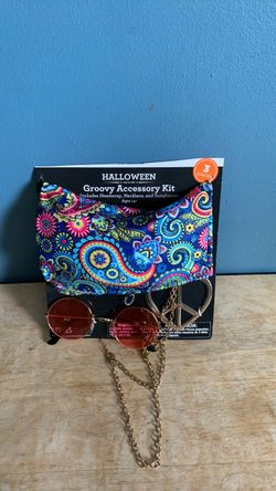 HALLOWEEN 60s HIPPIE COSTUME ACCESSORIES