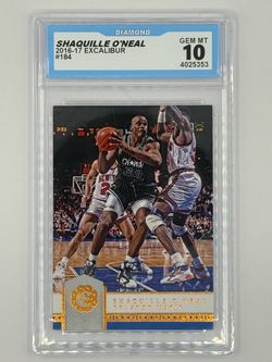 2016-17 Panini Excalibur Shaquille O'Neal #184 – DSG 10 Gem Mint
