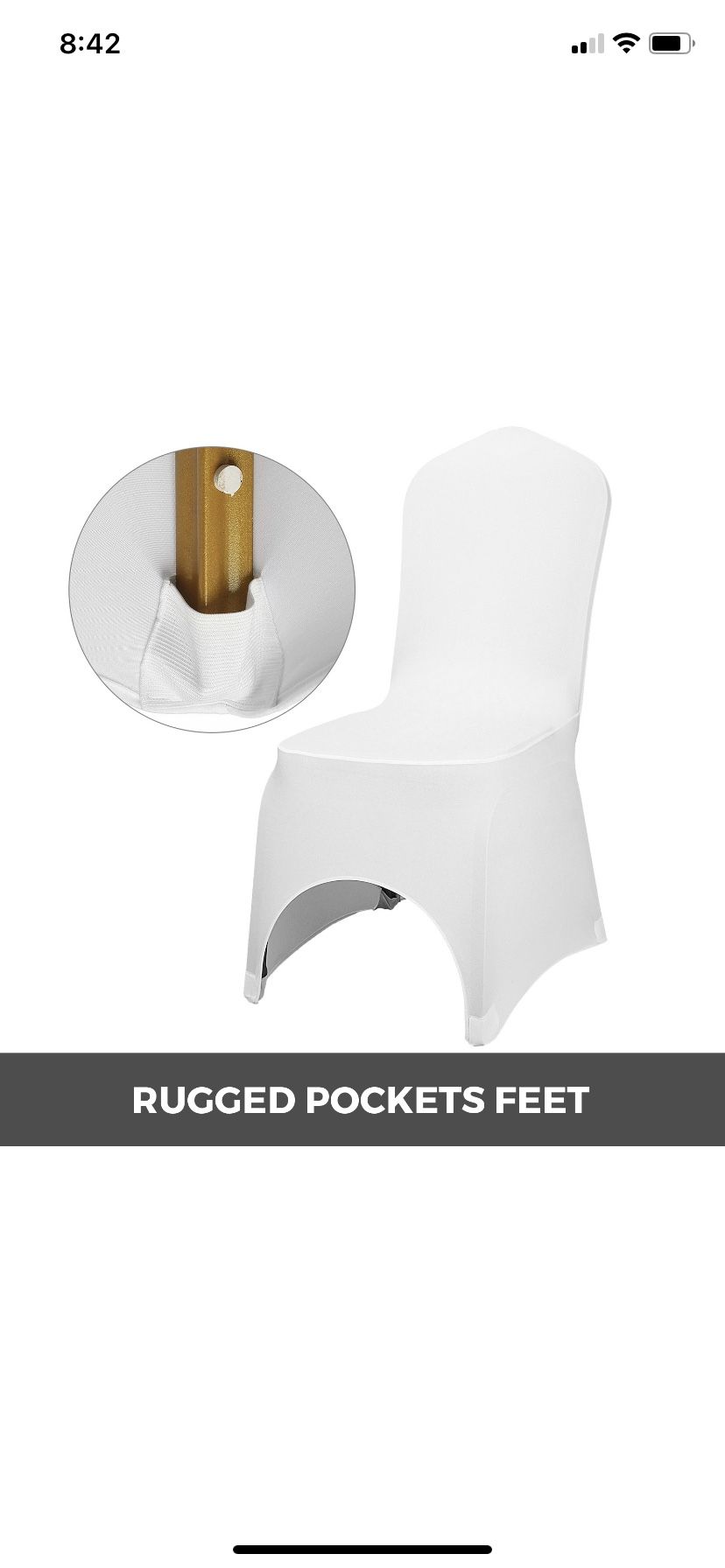 Universal Chair Covers Stretch Spandex