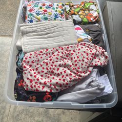 Large amount Of Cloth Diapers 