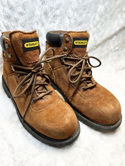 MENS 12W STANLEY BOOTS 47TH AVE. AND DOBBINS IN LAVEEN