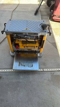 Dewalt Planer 12-1/2” 3 Knifes Cutter Head New Blades  333 Dls Hablo Español 