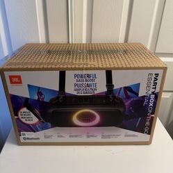 JBL PARTYBOX ON-THE-GO ESSENTIAL WITH MICROPHONE 🎤 