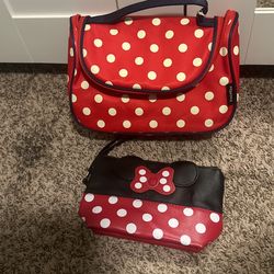 wristlet & toiletries bag