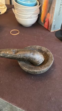 Stone Mortar and Pestle Set