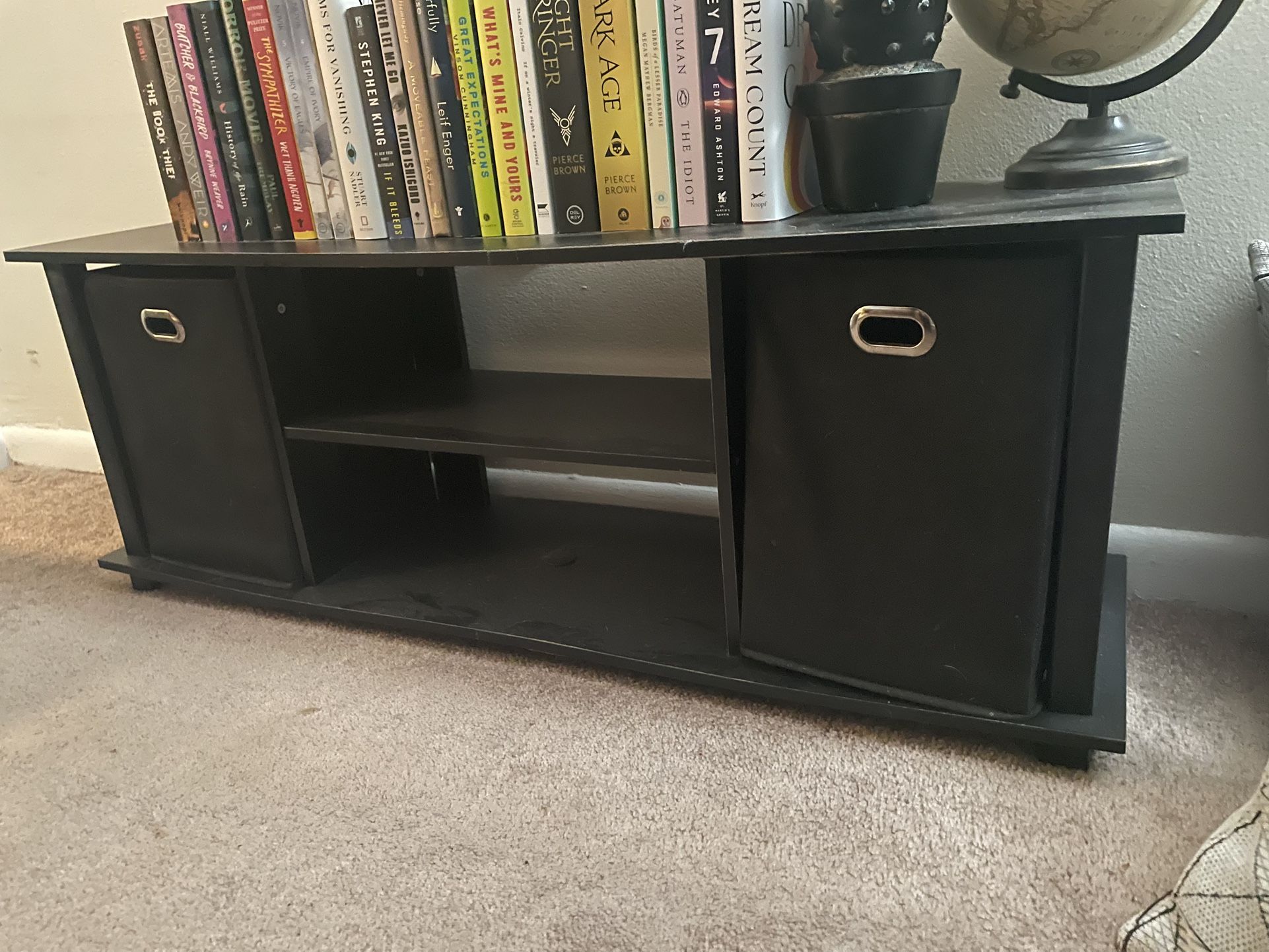 TV Stand w/ Storage Bins