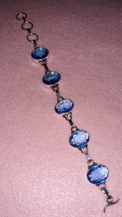 Beautiful Blue Topaz Bracelet