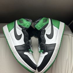 Jordan 1 Lucky Green Size 10.5