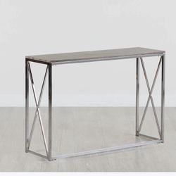 Gray Console Table