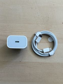 iPhone fast charger 20W and cable