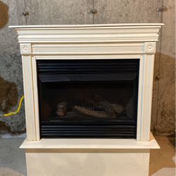 Propane Ventless fireplace 
