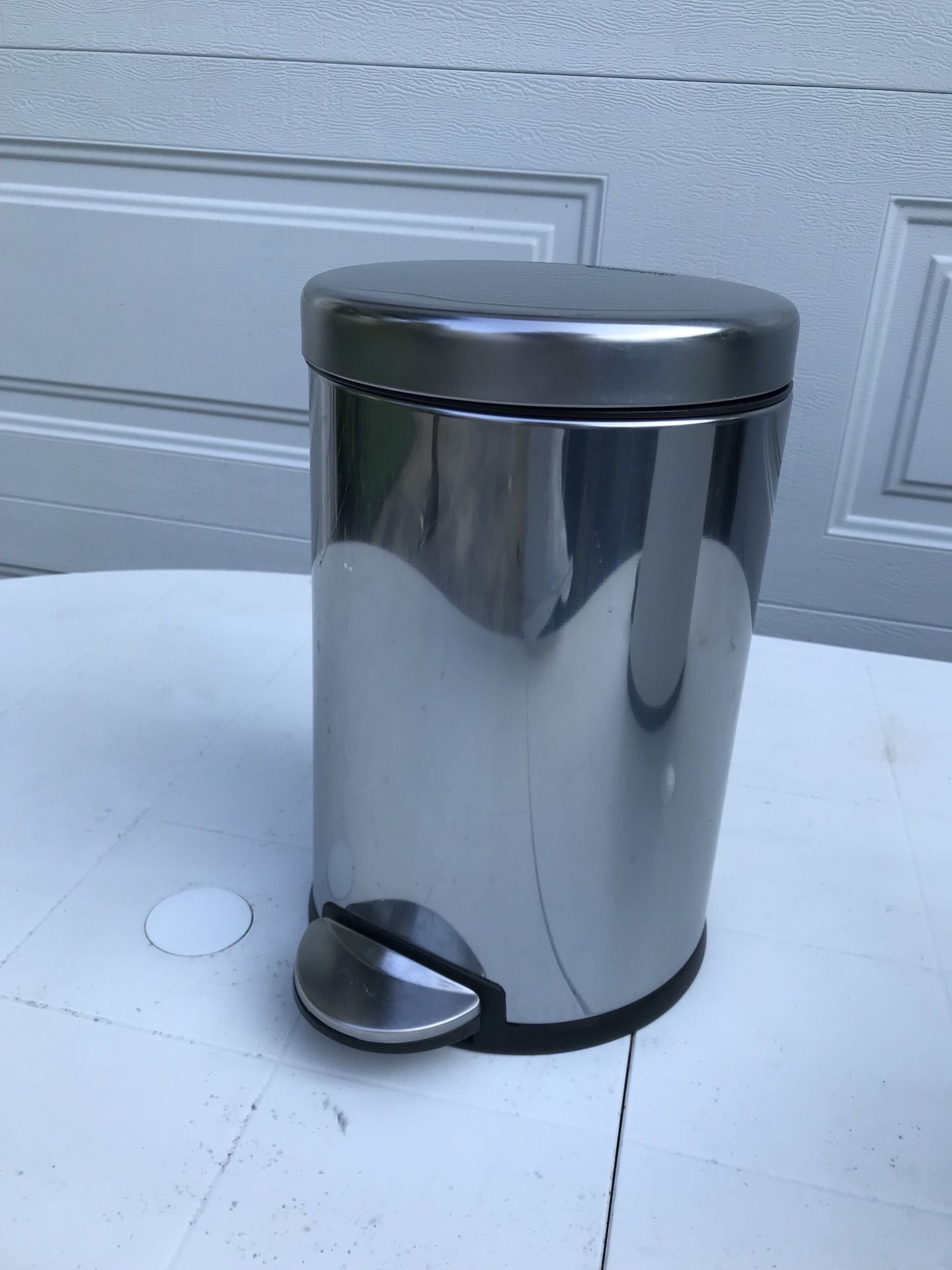 $12 - Bathroom Trash Can by Simple Human