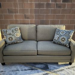 Bassett Tan LoveSeat