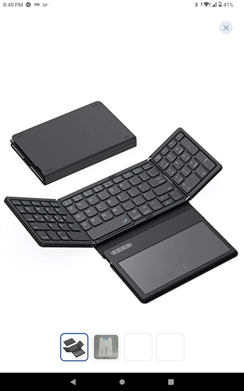 Foldable Bluetooth Keyboard