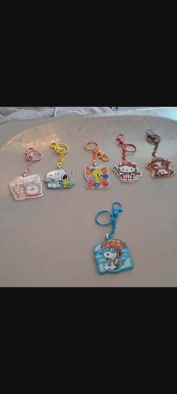 I got some keychains.$5 dollars each