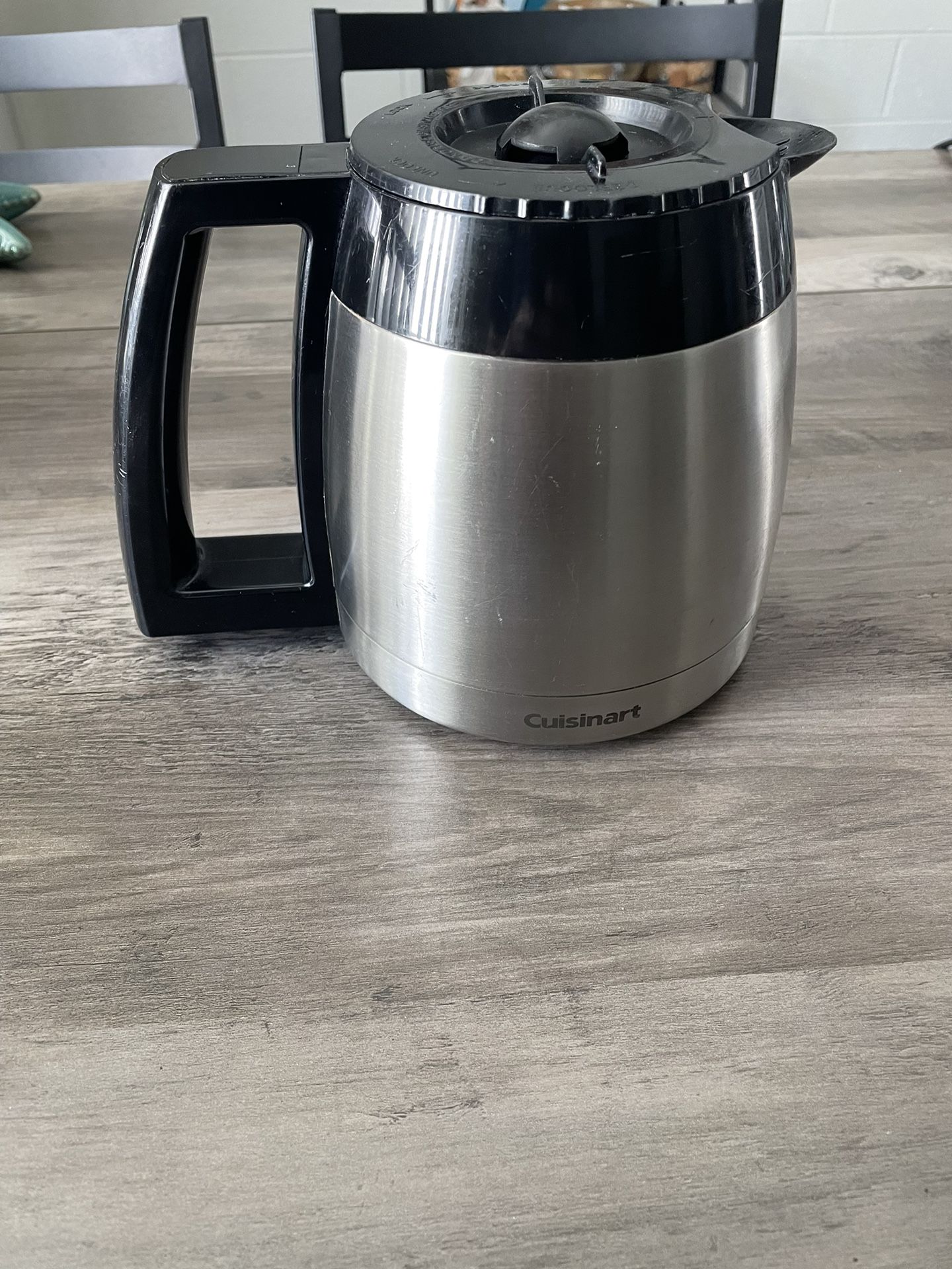 Cuisinart Stainless Steel 6 Cup Thermal Carafe Coffee Pot 3505FA.