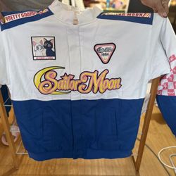 COMPLETELY BRAND NEW WITH TAGS BoxLunch Sailor Moon Racing Jacket