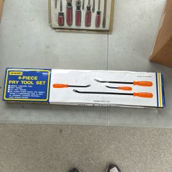 Pry Bar Tools Set 4 