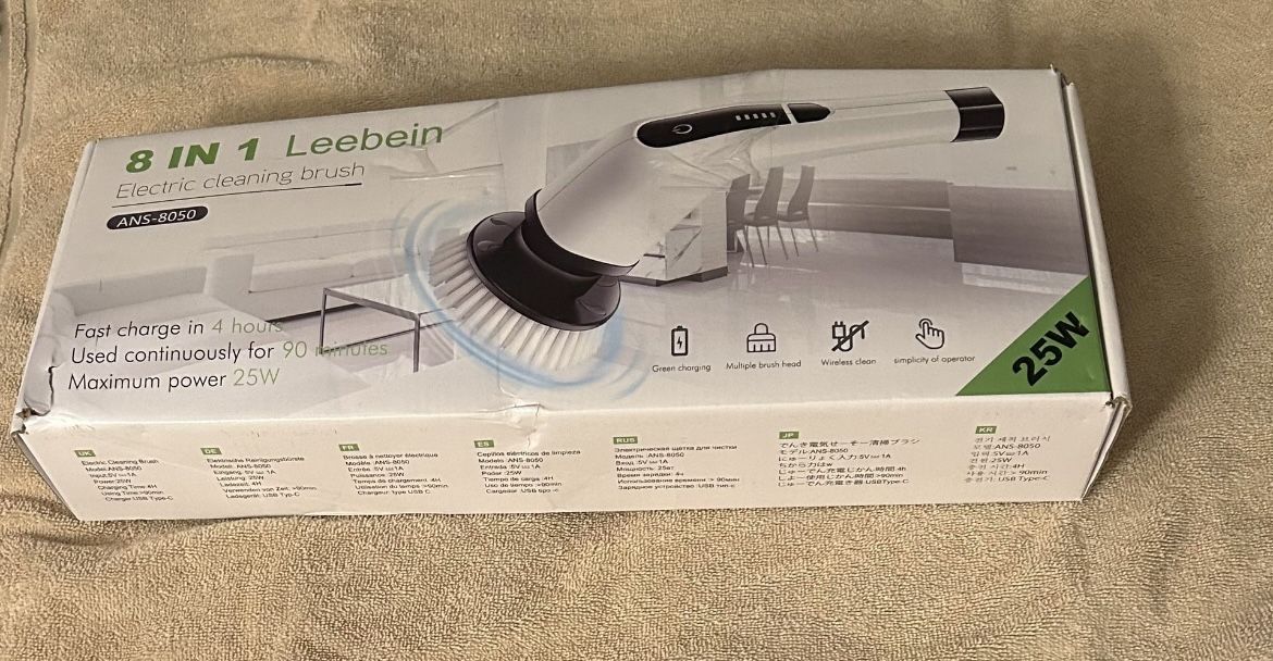 Leebein Electric Spin Scrubber,