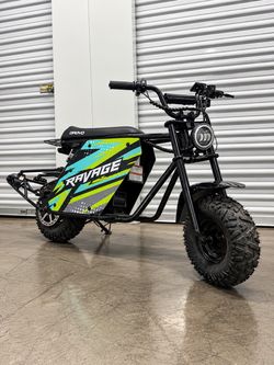 DROYD Ravage Electric Mini Bike – 35 MPH ⚡️3000W Peak 🔥48V 30Ah – 50 Mile Range