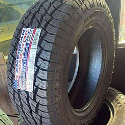 LT 275 65 18 A/T BRAND NEW SET OF TIRES 