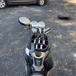 Golf Clubs  With Sun Mountain Bag  13 Clubs