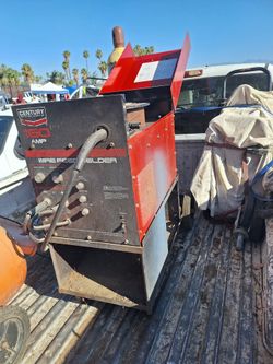 welding machine with full tank