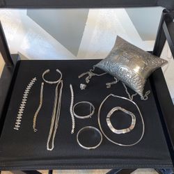Silver Jewelry Lot 