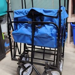 Blue Wagon With Binni Top Snd Storage 