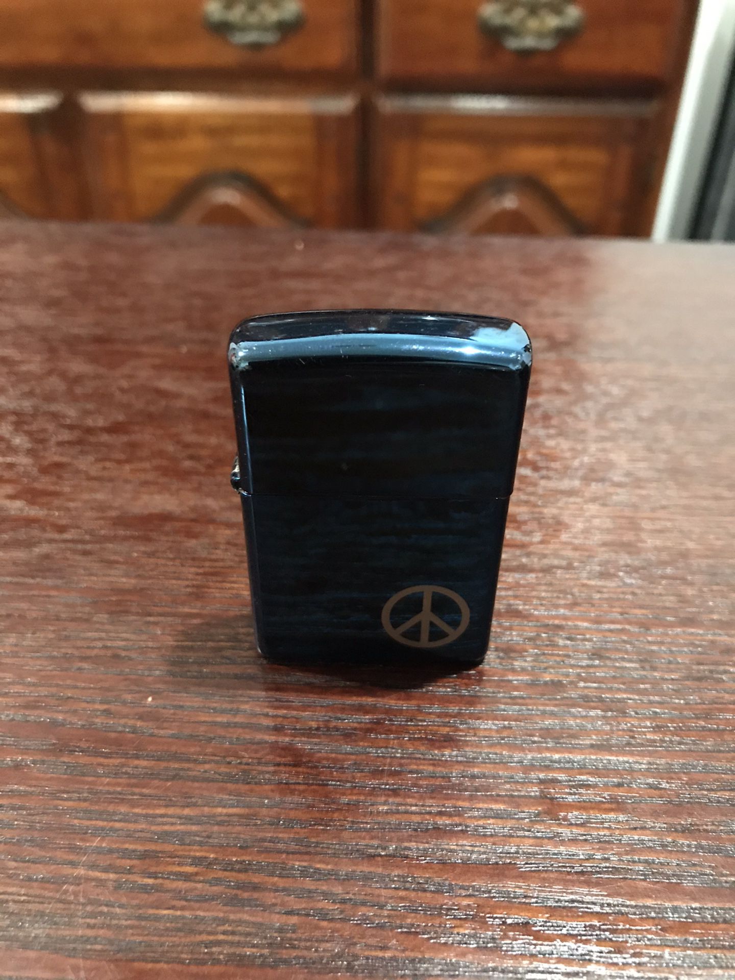Zippo peace lighter