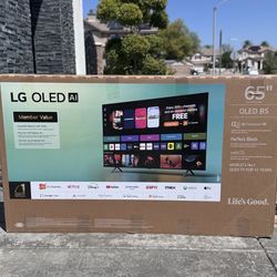 65B5 65” Lg smart 4k oled hdr tv