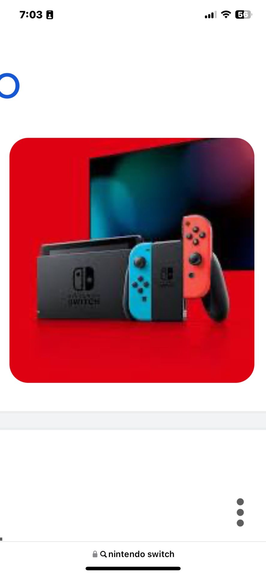 Nintendo Switch New