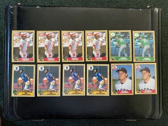 1987 Topps Star & HOF Player Rookie Cards