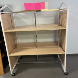 Commercial Shelves With Wheels 