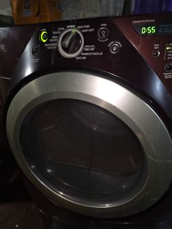 Whirlpool front loader duet gas dryer and washer set