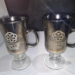 Walt Disney World Epcot Vintage Mugs