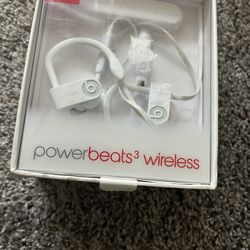 Authentic Beats by Dr. Dre Powerbeats 3 Wireless Headphones in Retail Box!