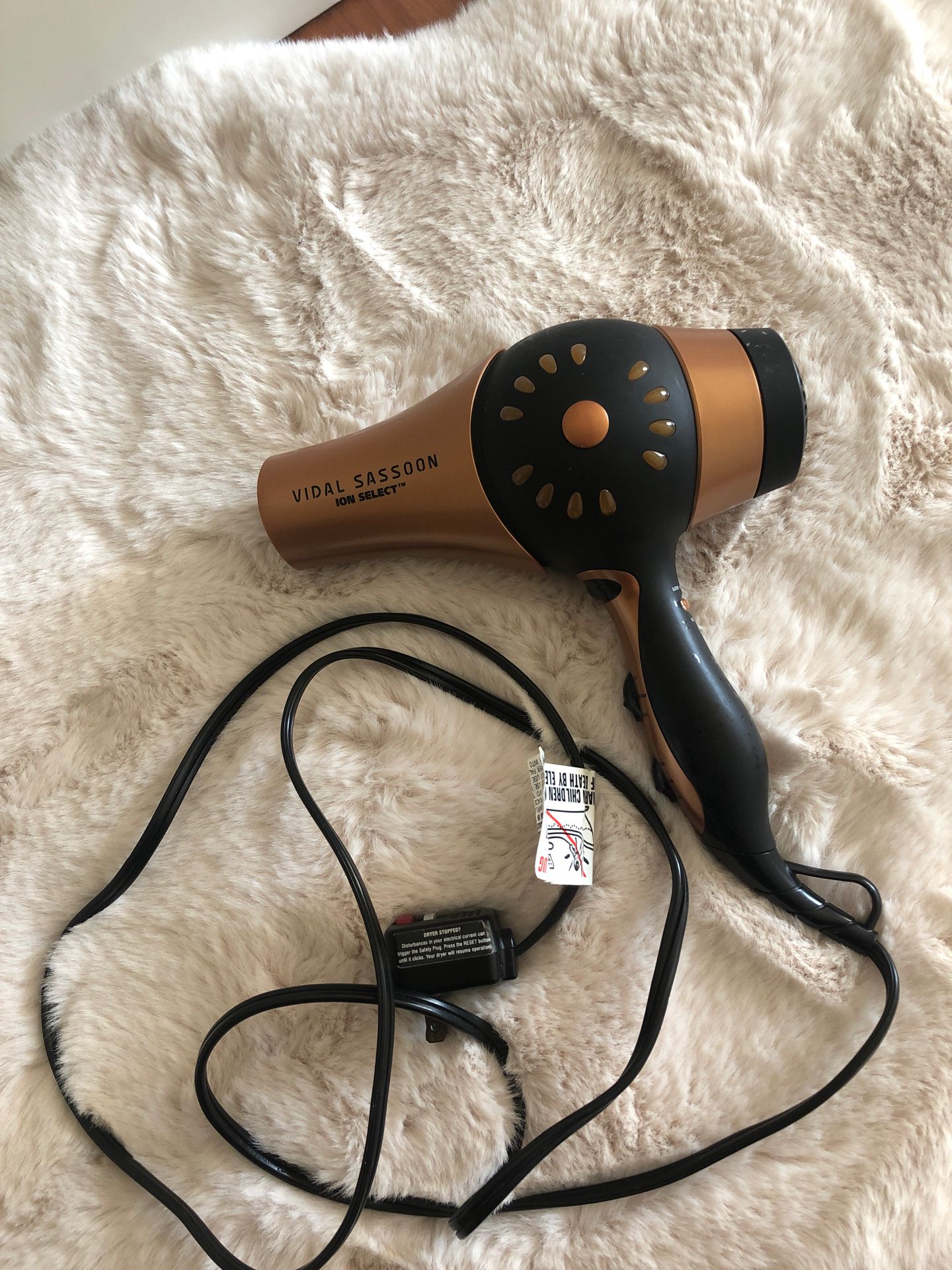 Vidal Sassoon Ion Select Hair Dryer