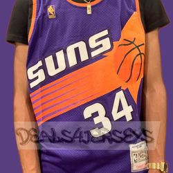 Charles Barkley Suns NBA Jerseys