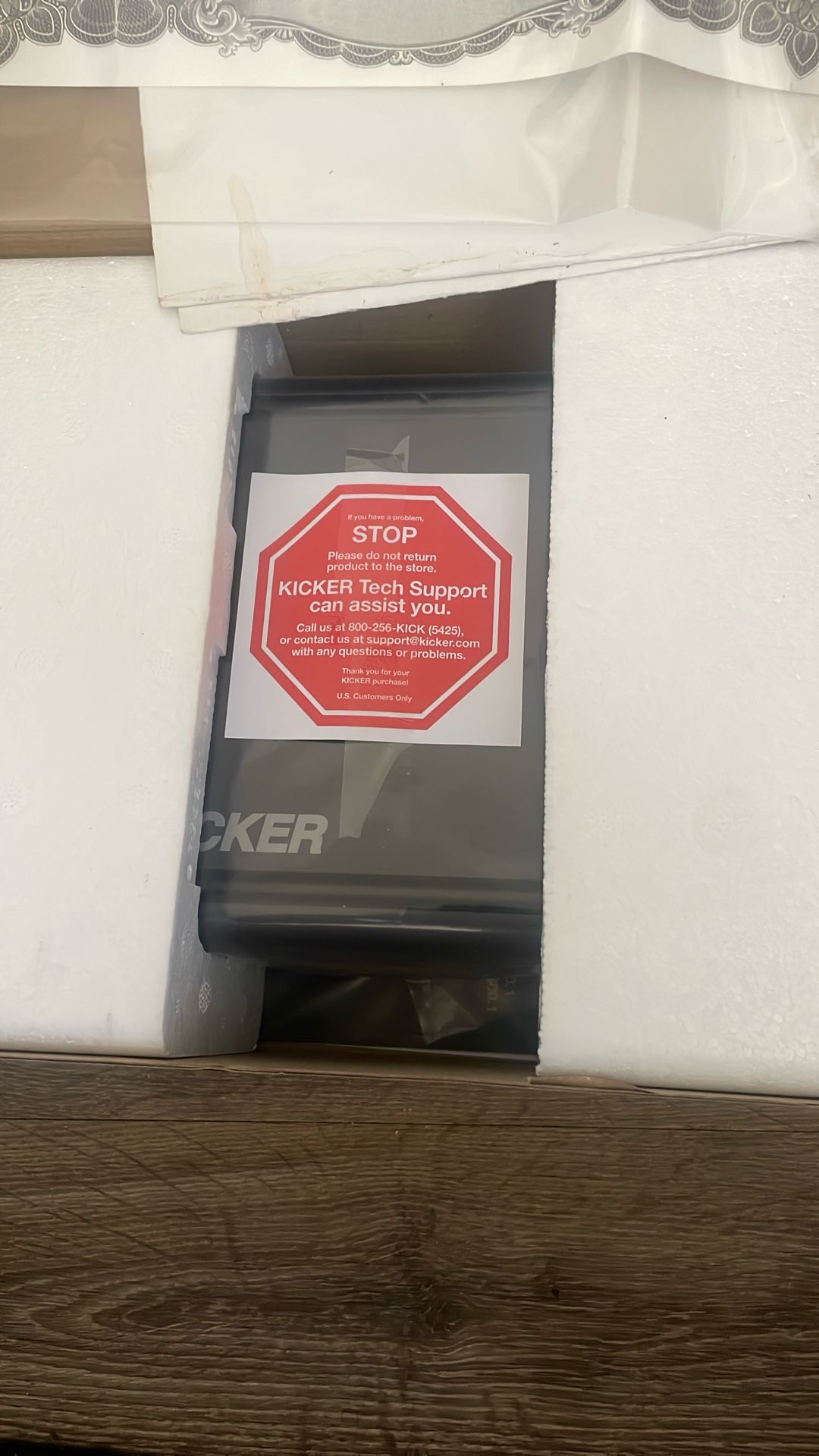Kicker Amp