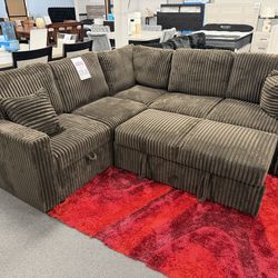 Brown Sofa Sectional Sleeper