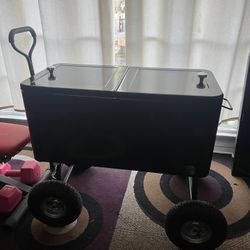 Large Wagon Cooler with Wheels
