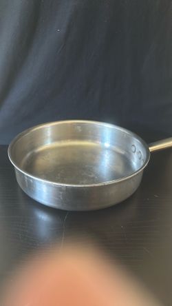 Stainless steel good heavy quality fry pan  porch pickup