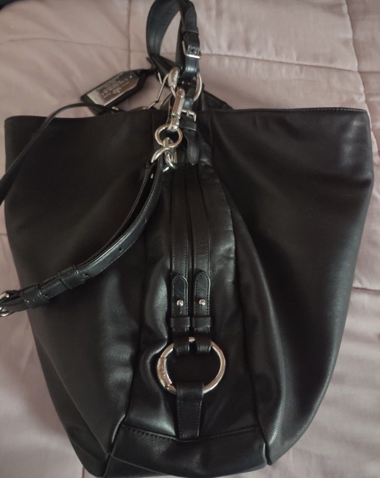 Sale: $125 LAUREN R.L. LARGE LEATHER Horsebit Hardware