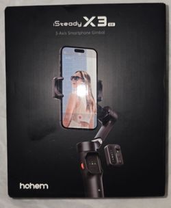 hohem iSteady X3 SE Gimbal Stabilizer for iPhone, Phone Stabilizer with Detachable Remote Control, P