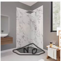 36”x36” SHOWER 🚿 WALL FOR CORNER NEW IN BOX