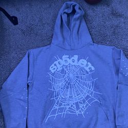 Grey Sp5der Hoodie